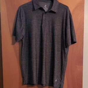Men's Gray Polo Shirt